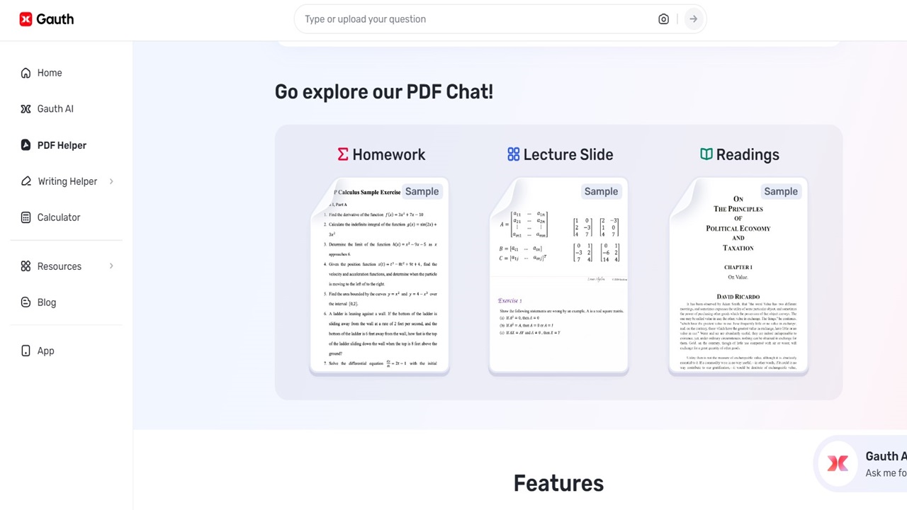 How Gauth Enhances Study Materials with PDF Summaries and Insights